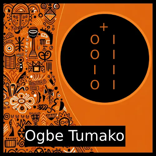 Símbolos del signo Ogbe Tumako