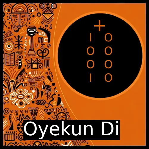 Símbolos del signo Oyekun Di