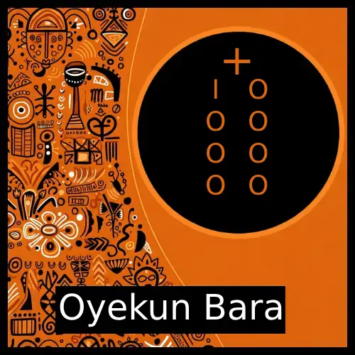 Símbolos del signo Oyekun Bara