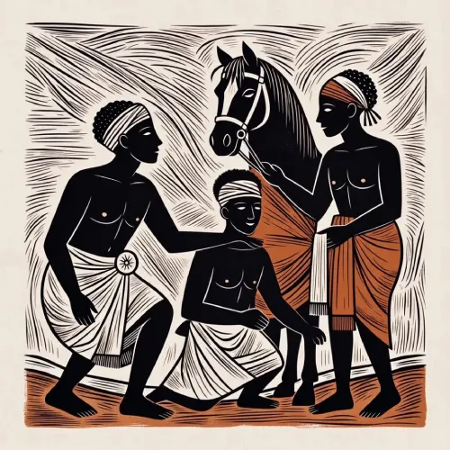 Oyekun-pakioshe-pataki-el-pelador-de-caballos