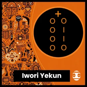 Signo-de-ifa-iwori-yekun Símbolos de signo de Ifa Iwori Yekun